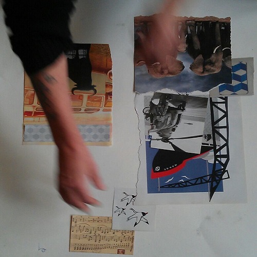 Making collage art